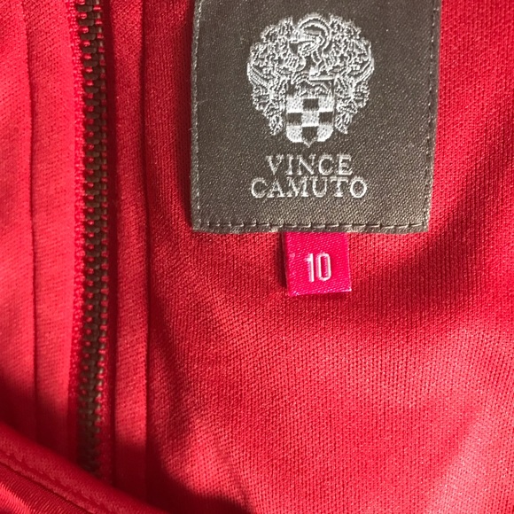 Vince Camuto Red Dress - Size 10 - Picture 4 of 10